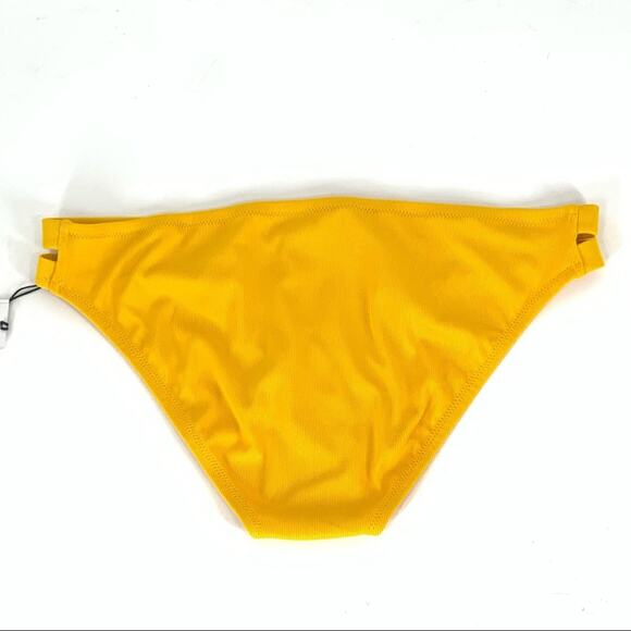 Shade & Shore Yellow Bikini Bottom Women's Size Large - Picture 4 of 5